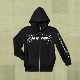 Anyway Zip-Up Hooded Sweatshirt